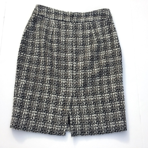 Banana Republic Nubby Wool Tweed Pencil Skirt sz 4 - Picture 8 of 12